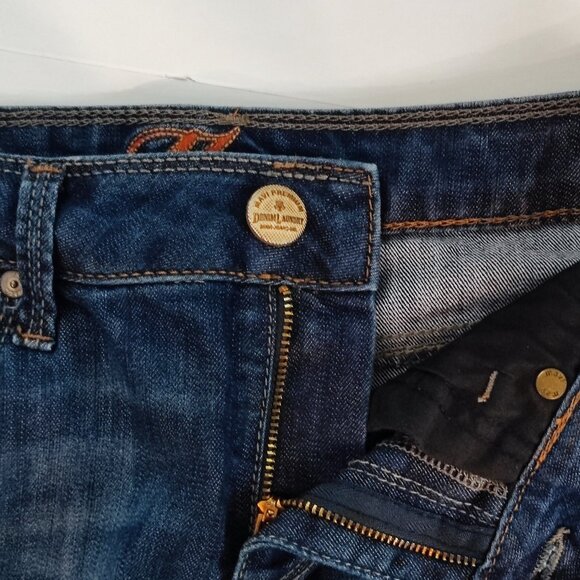 Mavi jean midi skirt denim blue women's size S - Picture 10 of 12